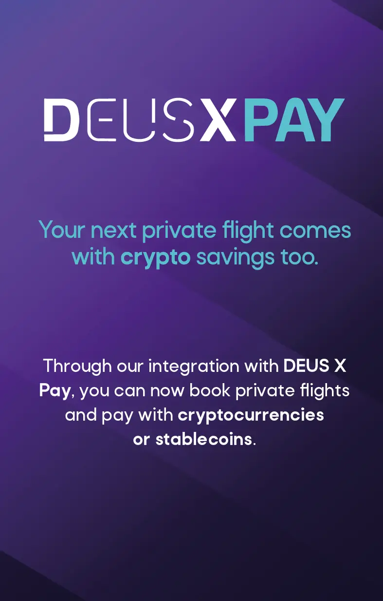 DEUS X Pay banner
